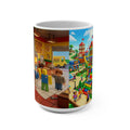 Roblox 15oz Toy City Mug — Colorful Building Block LEGO-Style Scene Coffee Cup