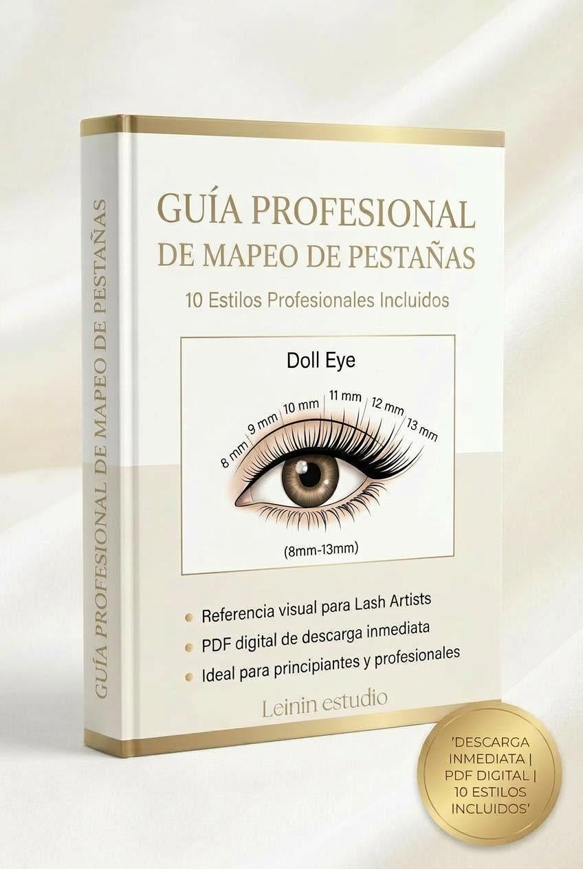 Guía profesional mapeo de pestañas